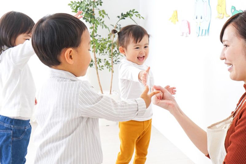 保育士免許を持ったスタッフ